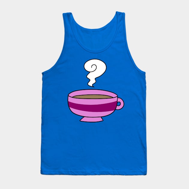 Pink Teacup Tank Top by saradaboru